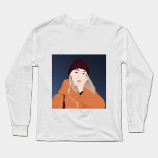 girl in the hat Long Sleeve T-Shirt